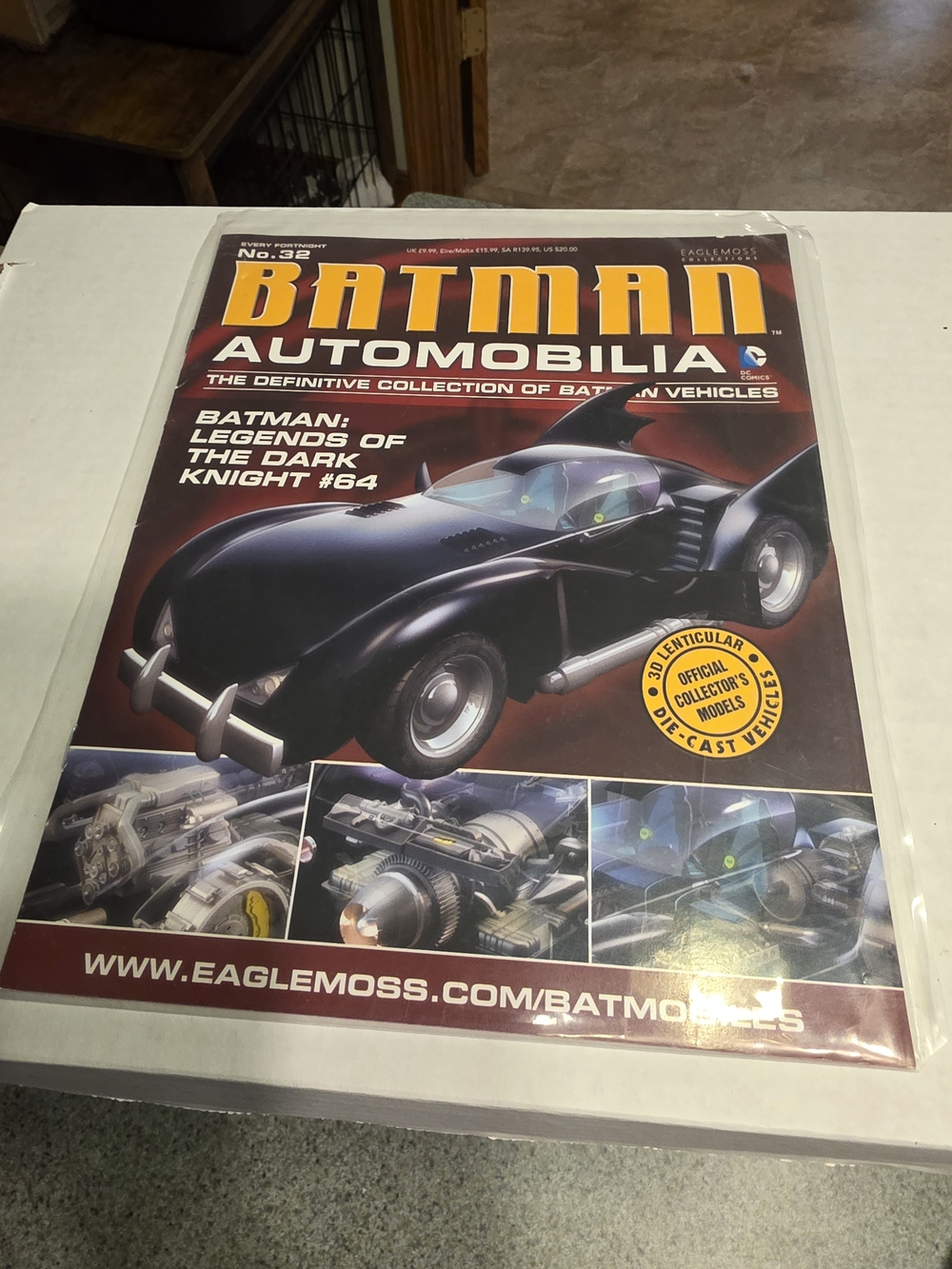 Batmobile from Legends of the Dark Knight Magazine
